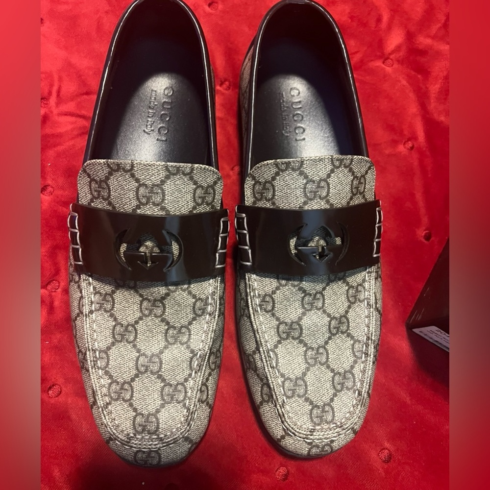 Men GG moccasins Gucci 7.  USA 8